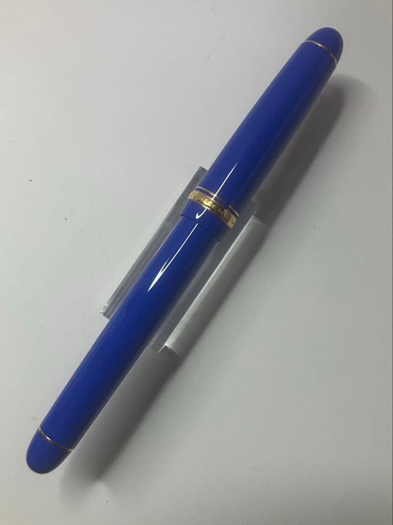 PILOT パイロット 万年筆 カスタム74　ミュージックニブ　ライトブルー