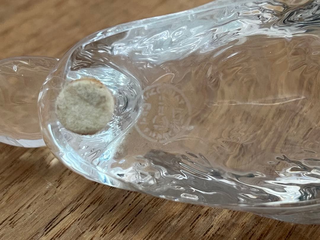 バカラ　Baccarat ダック　アヒル　クリスタルガラス　　フランス