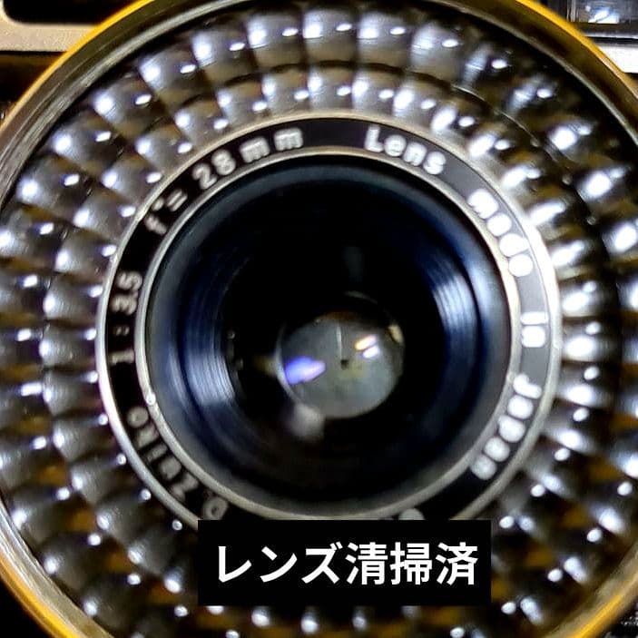 極上品♦整備済完動オリンパスペンOlYMPUS PEN EE-3♦快調赤ベロOK