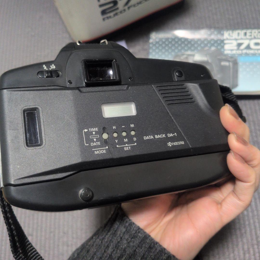 KYOCERA 270 ストロボ内蔵AF一眼レフカメラ 動作確認不明