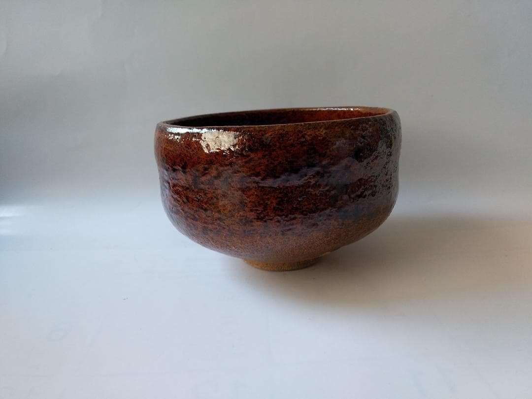 松雲窯 泉喜仙 作 大樋茶碗 大樋焼 共箱 栞 茶道具 抹茶碗 新品 未使用