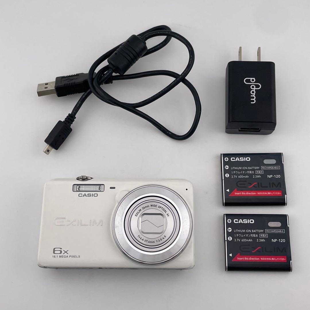 追加有り⭕️美品【動作確認済】CASIO EXILIM EX-Z31　ホワイト