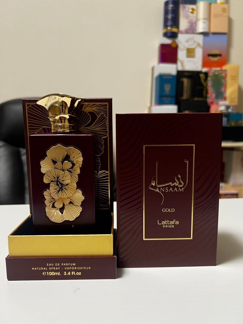 TikTokバズ香水ANSAAM GOLD 100ml
