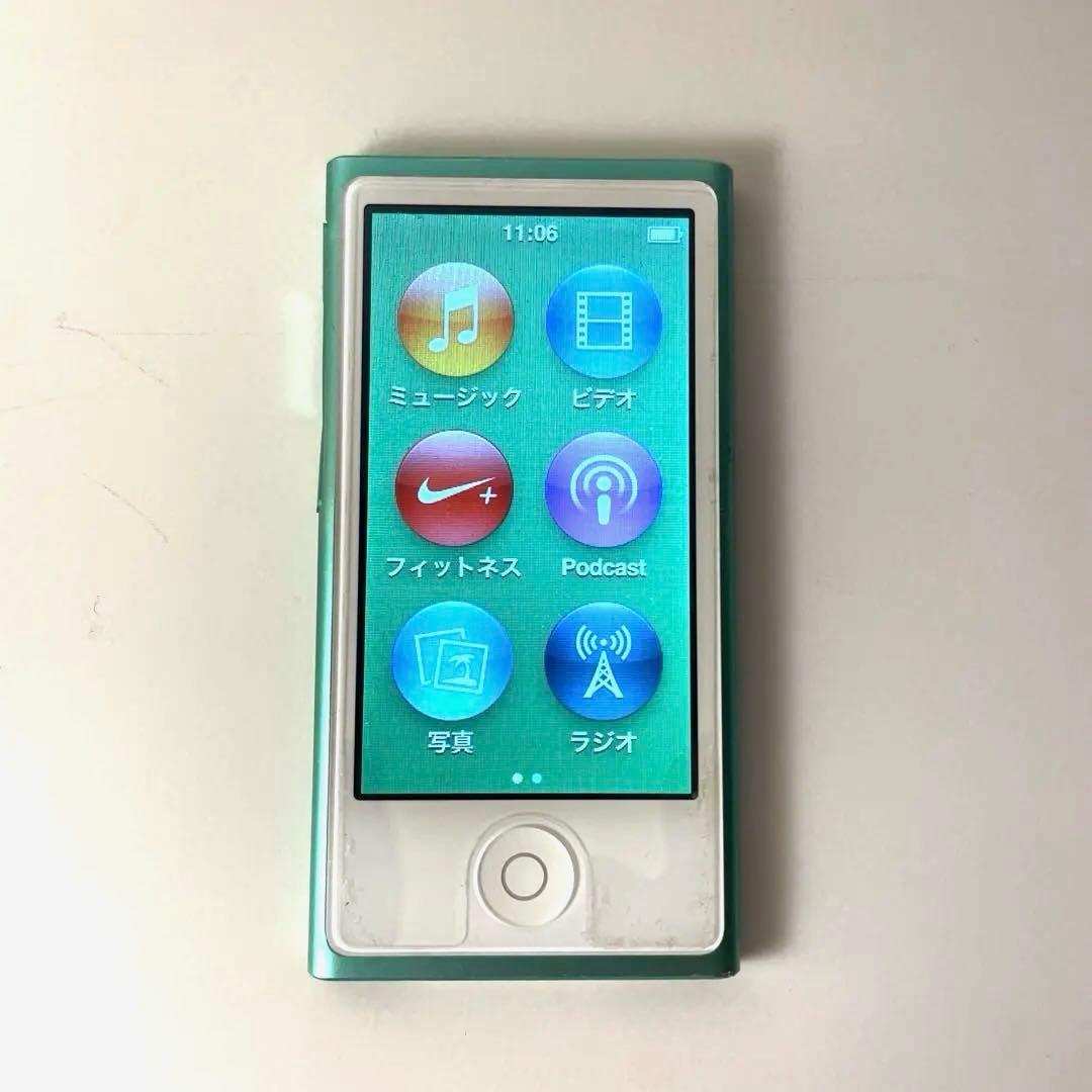 iPod nano（第7世代）カバー付きA1446 16GB