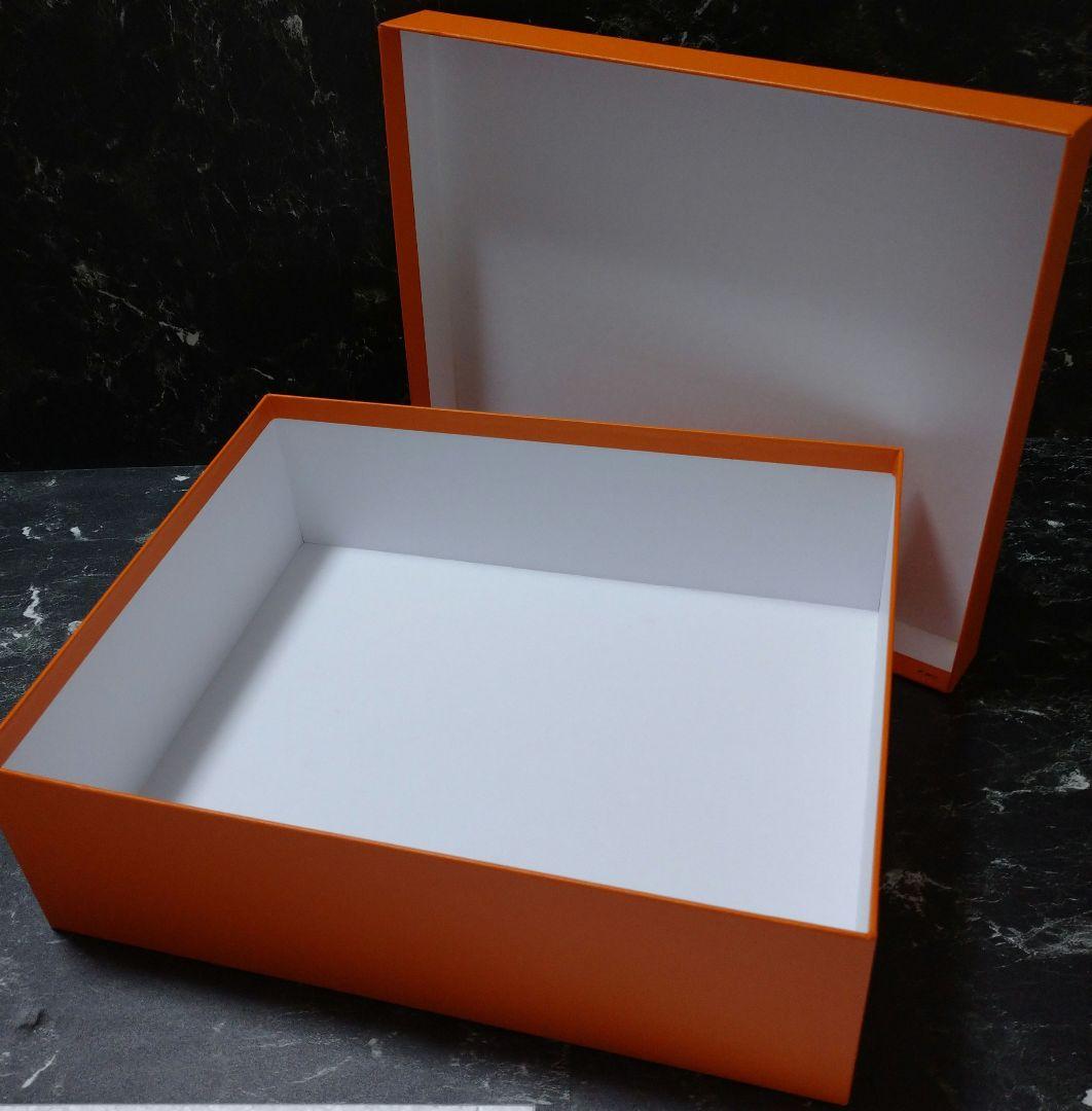【空箱＋袋】エルメス オレンジ 美品 ショップ袋 セット即日発送