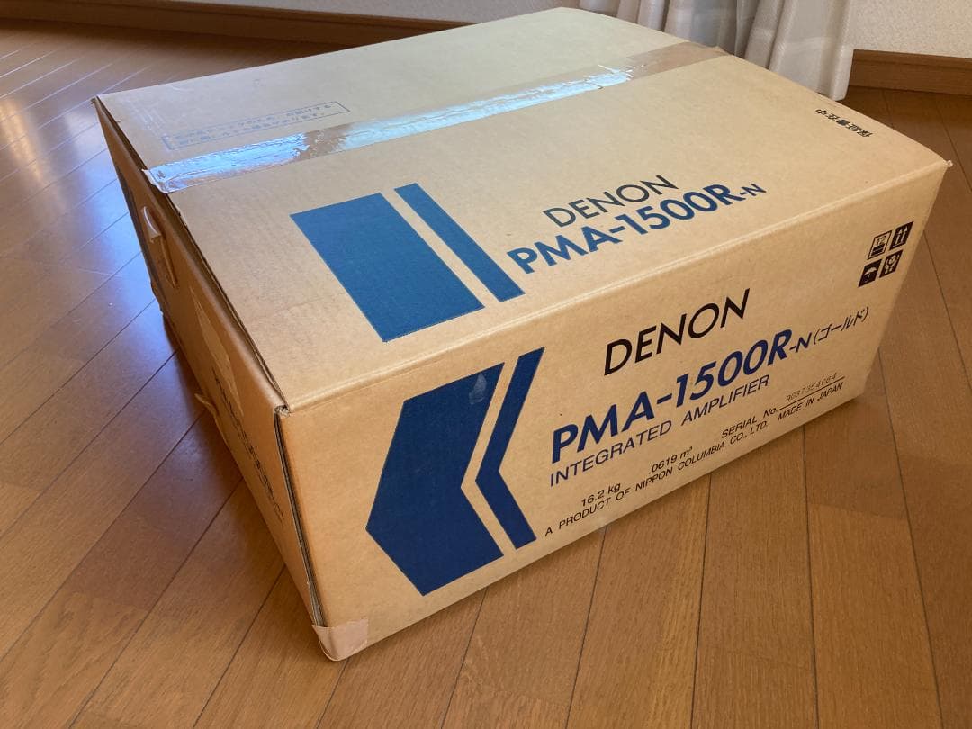 【DENON PMA-1500R】｜PHONO未確認｜ボリューム難あり｜元箱付