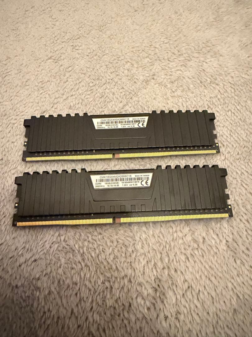 W*D様 Vengeance LPX DDR4 メモリー 2枚セット