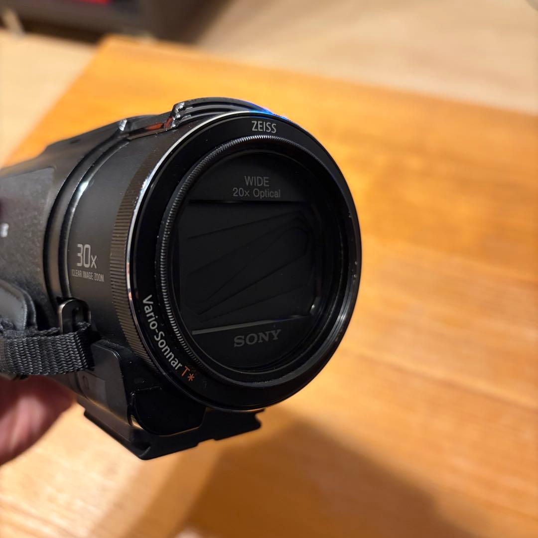 動作確認済み　SONY FDR-AX60 4K ハンディカムビデオカメラ　ソニー