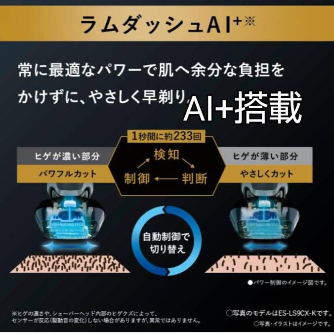 Panasonic最高6枚刃 ES-L650D-K 未開封‼️ 新品未使用‼️