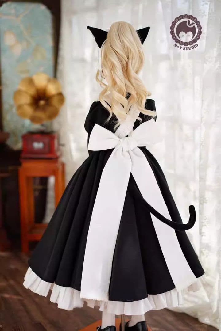 AX507 BJD 1/3 ドール 衣装 人形服 メイド服　ハンドメイド