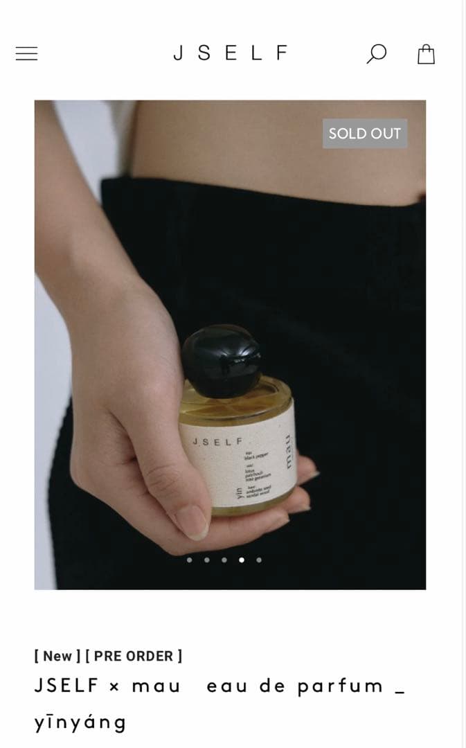 JSELF x mau AROMATIQUE 限定 - yin