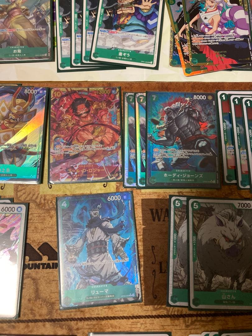 赤緑　おでん　緑単色おでん　2デッキ　パーツセット　リーダーパラレル　プロモ多数