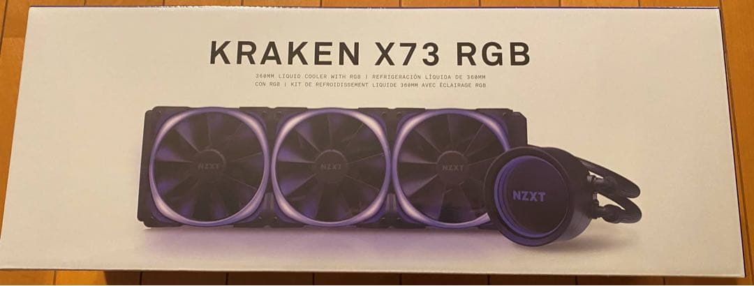 【新品未開封】NZXT KRAKEN X73 White簡易水冷CPUクーラー