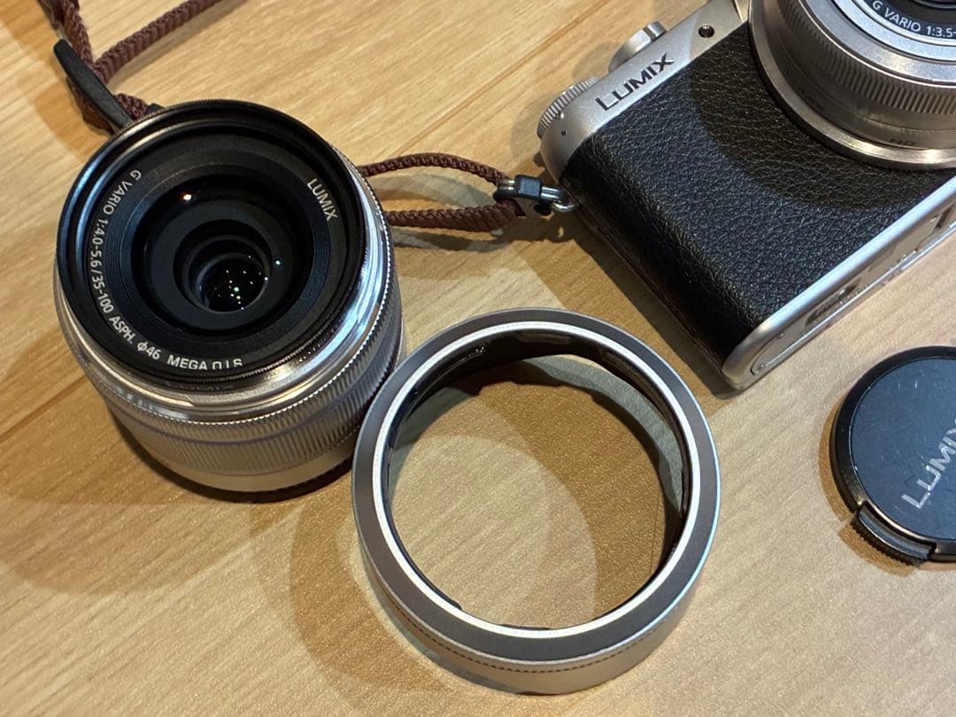 Panasonic LUMIX DMC-GF7W ミラーレス一眼 ダブルズーム