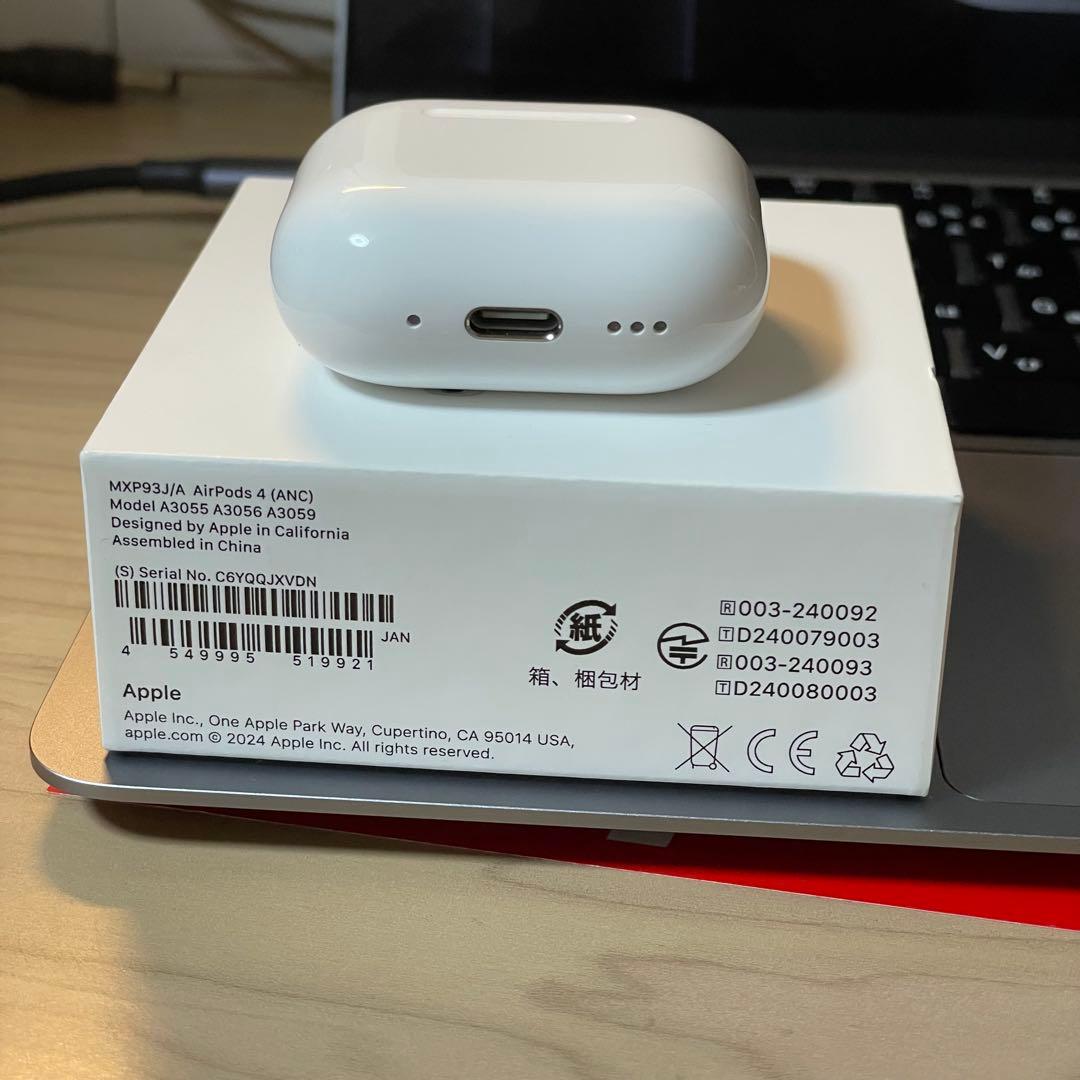 AirPods 4 ANC 充電ケース 美品 初期化済み