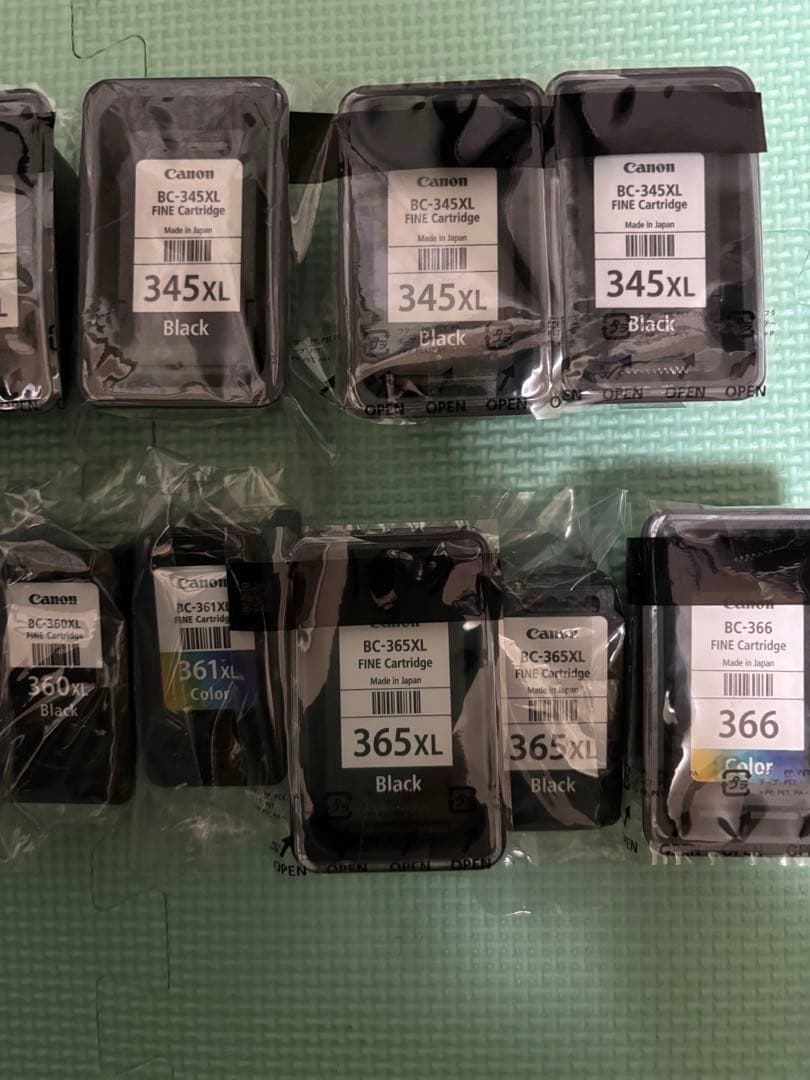 Canon インクカートリッジ BC-345XL 360XL 365XL 366