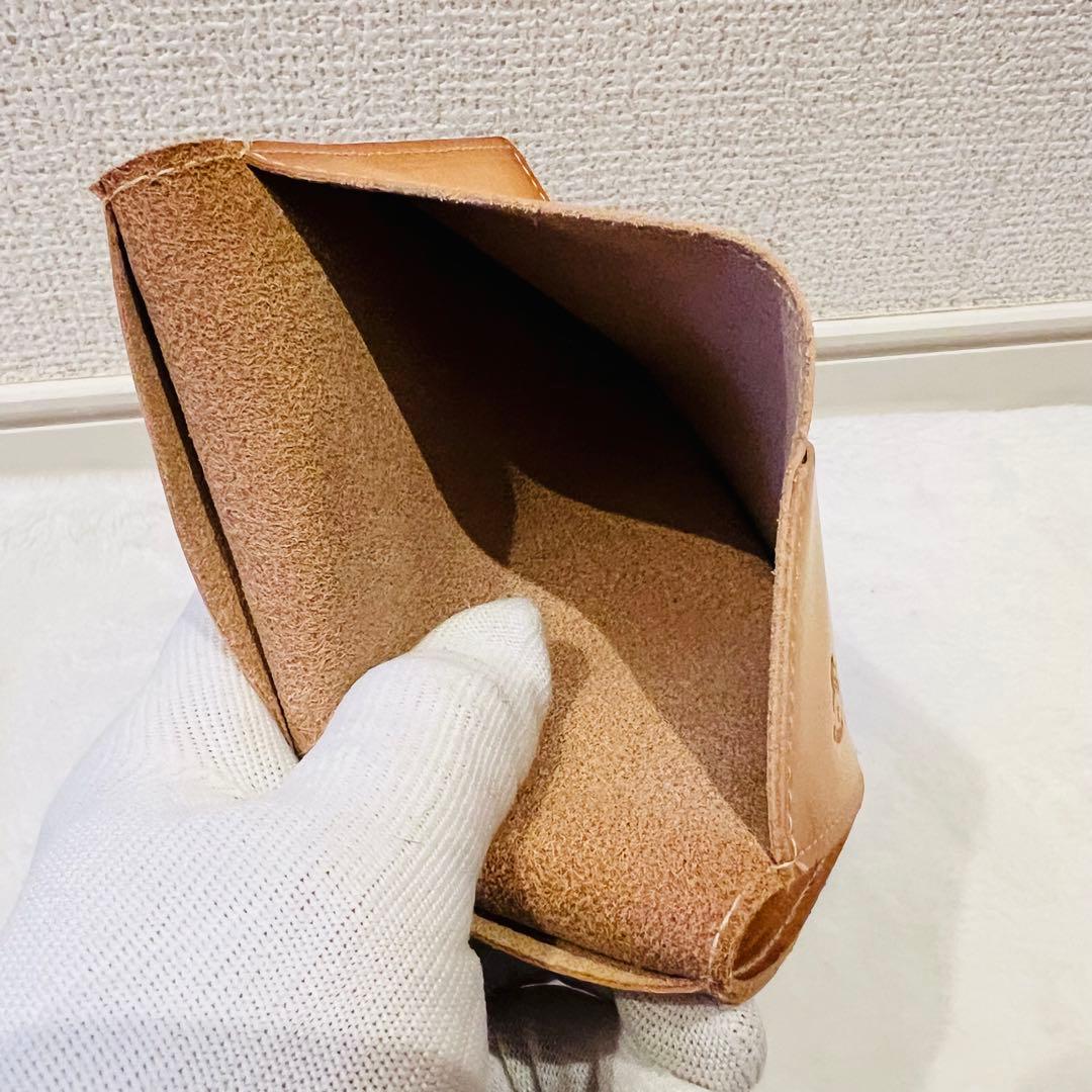 【美品】IL BISONTE イルビゾンテ パスポートケース カード入れ付き