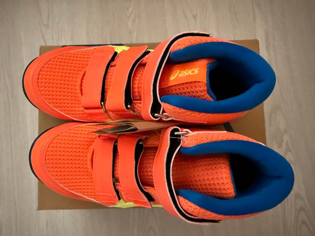 asics 安全靴 ウィンジョブCP203 オレンジ カラフル