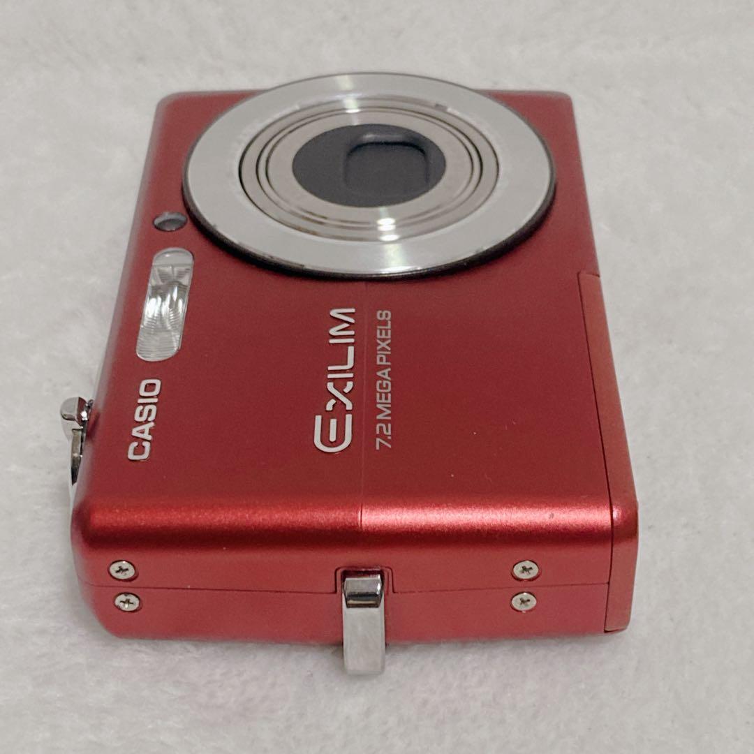 【美品】CASIO EX-Z700 デジカメ カシオ カメラ レッド