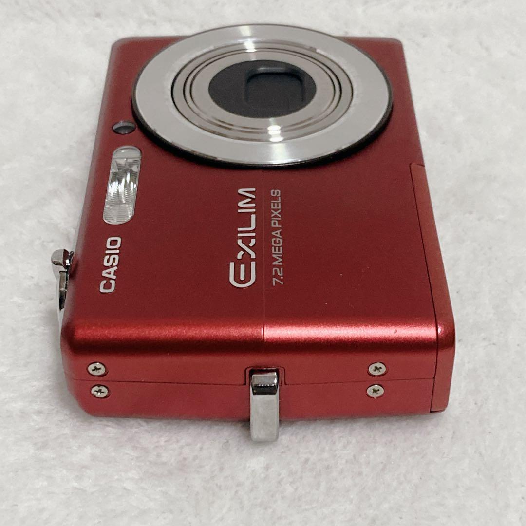 【美品】CASIO EX-Z700 デジカメ カシオ カメラ レッド