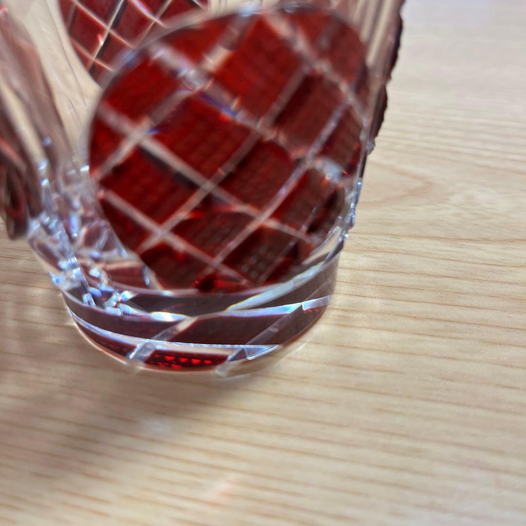 薩摩切子クリスタルグラス タンブラー