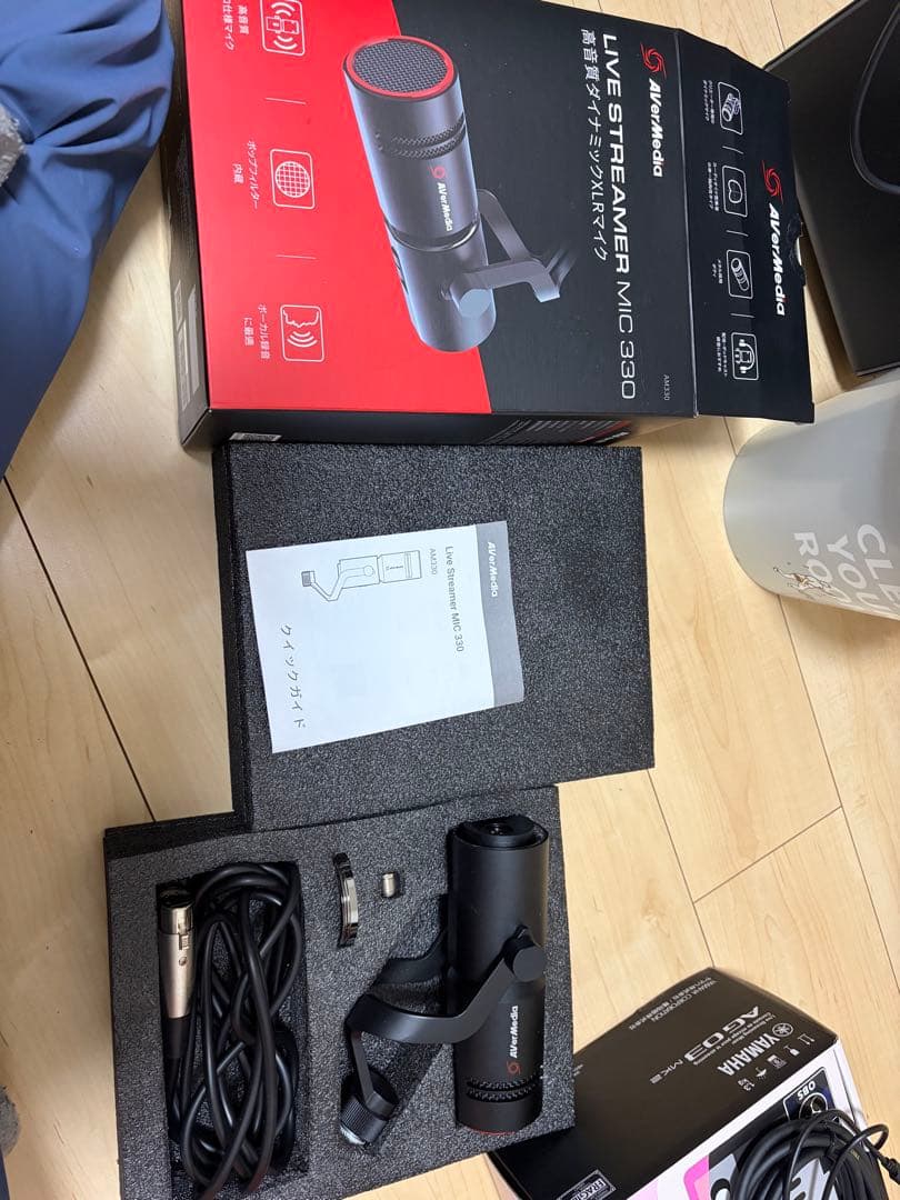 配信機器・PA機器・レコーディング機器 AVerMedia MIC330