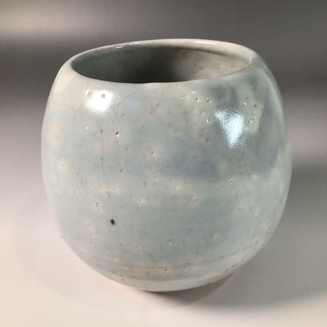 Ｓ５５　茶碗　『東大寺　清水公照造』『塩筒茶碗』　抹茶碗　共箱　茶道具