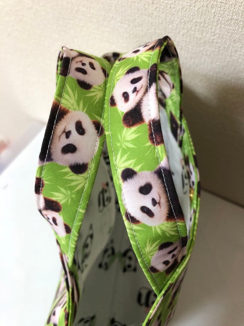 パンダ　トートバッグ