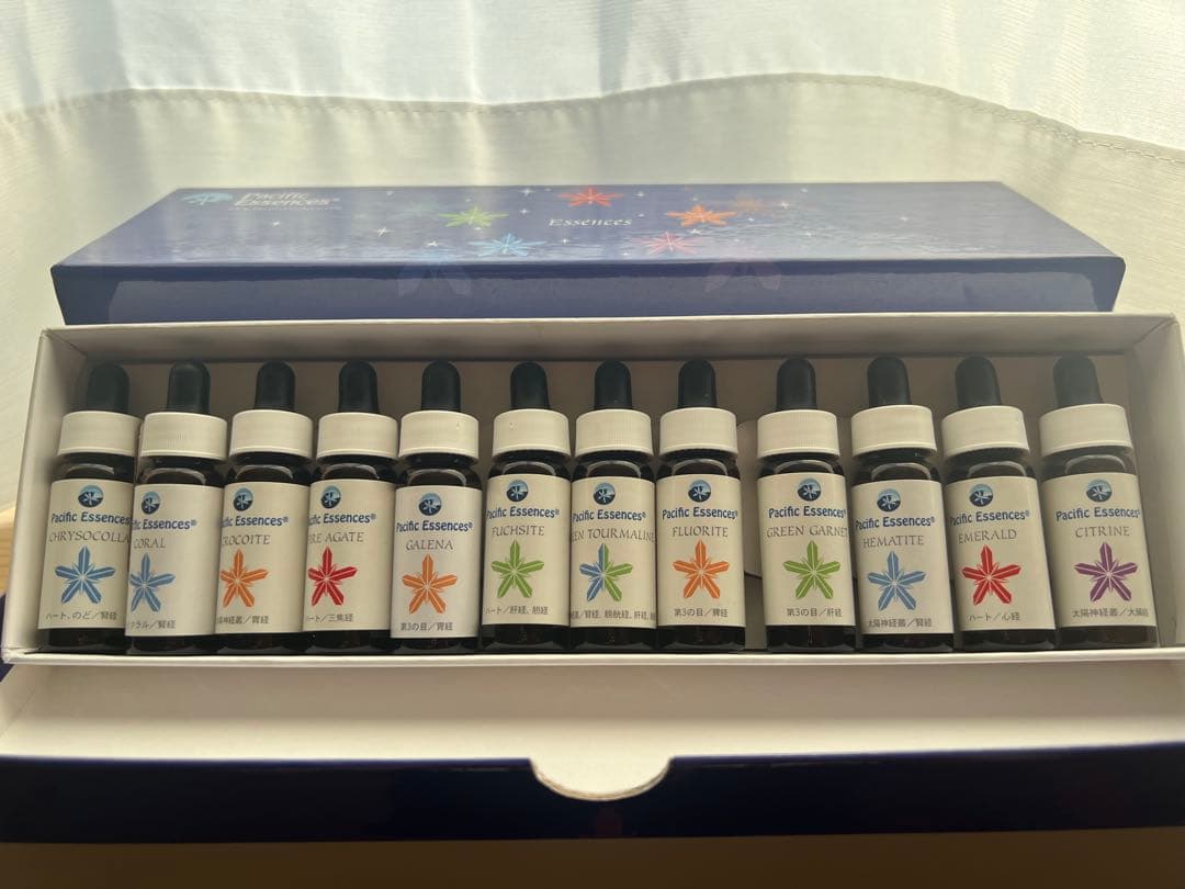 Pacific Essencesフラワーエッセンス キット② 7.5ml×12本