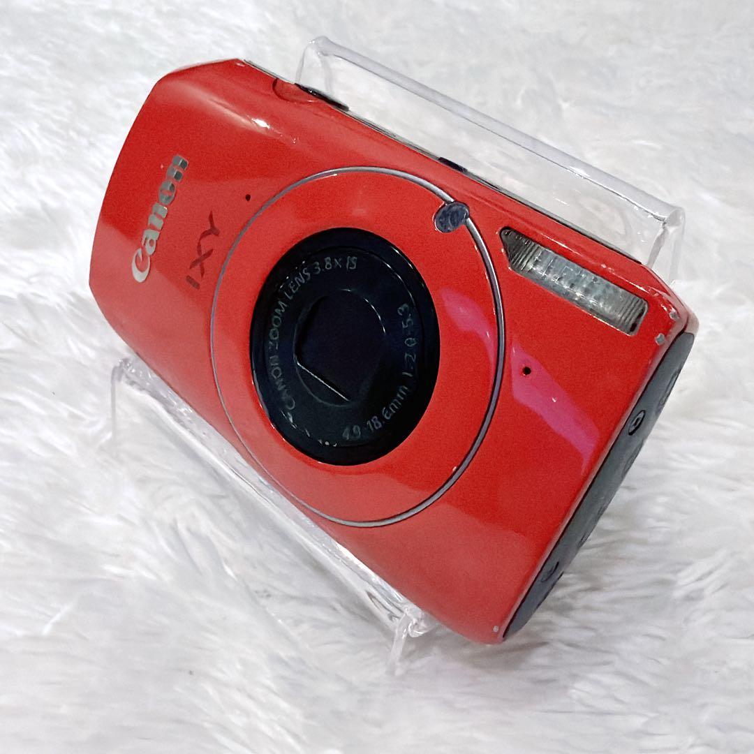 【希少】Canon IXY 30S レッド コンパクトデジタルカメラ
