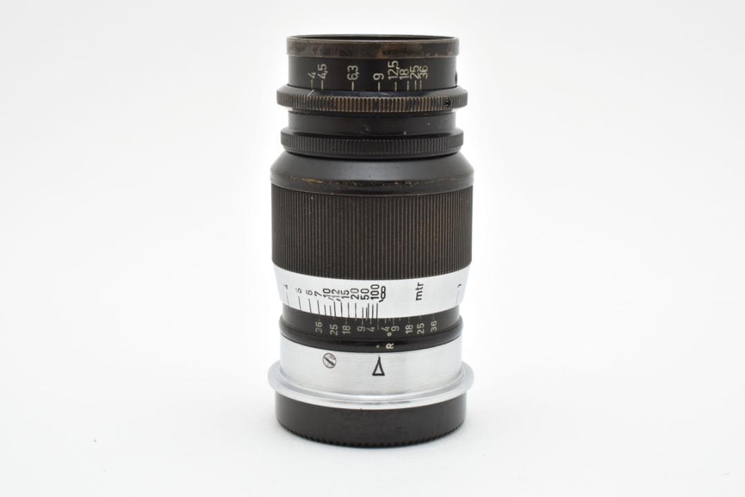 【希少・実用良品】Leica Elmar 9cm F4 Lマウント ブラック