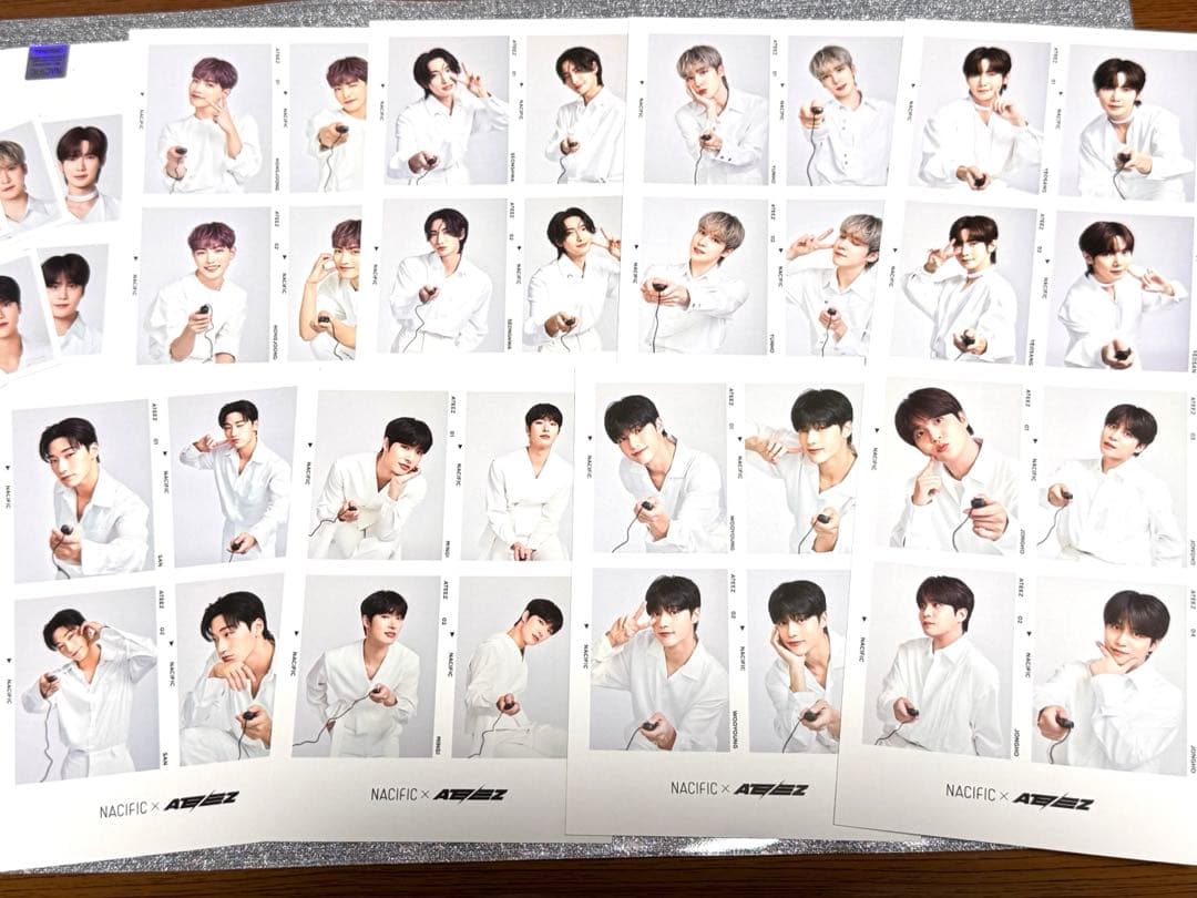 ATEEZ NACIFIC ハンドクリーム リップ 4カット&証明写真セット