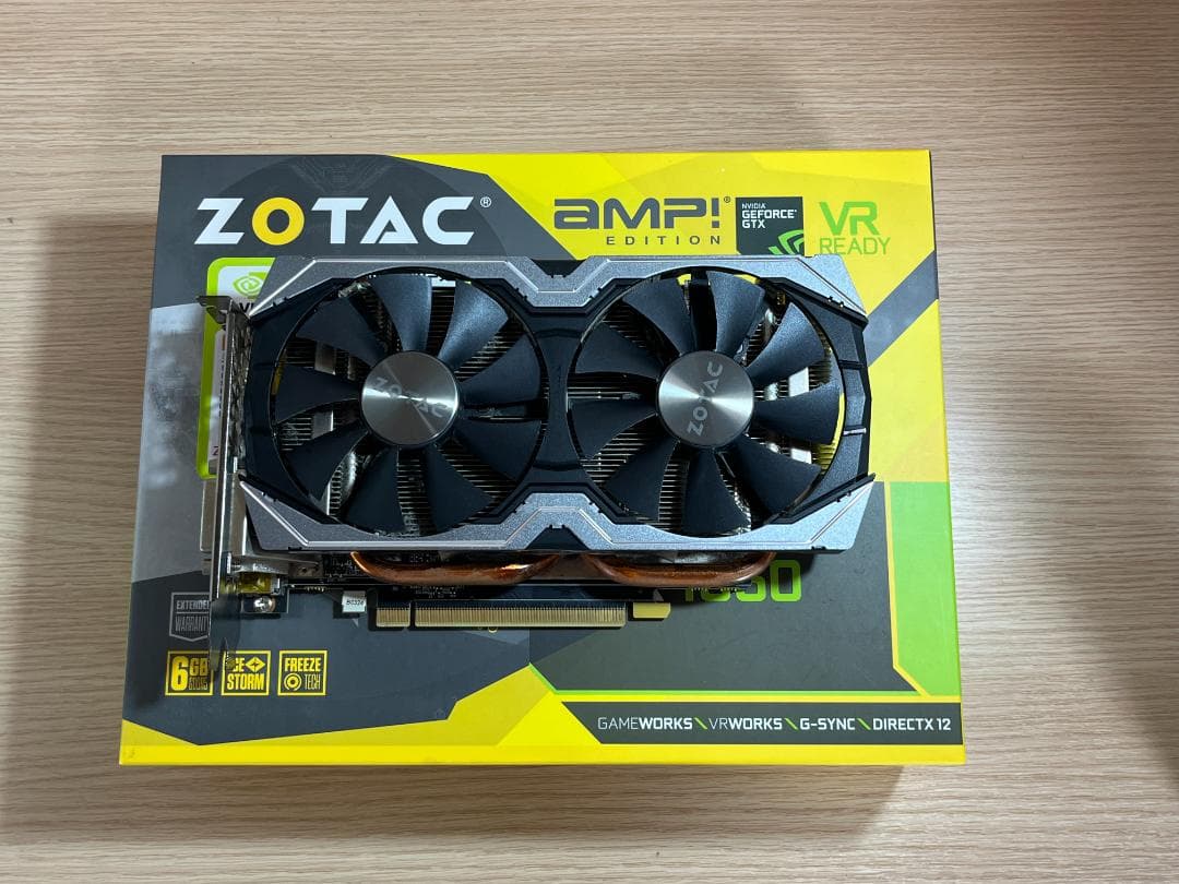 グラフィックボード・グラボ・ビデオカード ZOTAC GEFORCE GTX 1060 AMP! EDITION