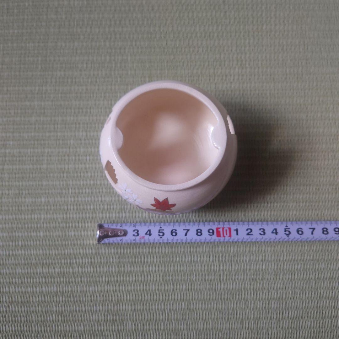 仁清雲錦画　茶巾台　平安祥山作　茶道/茶道具