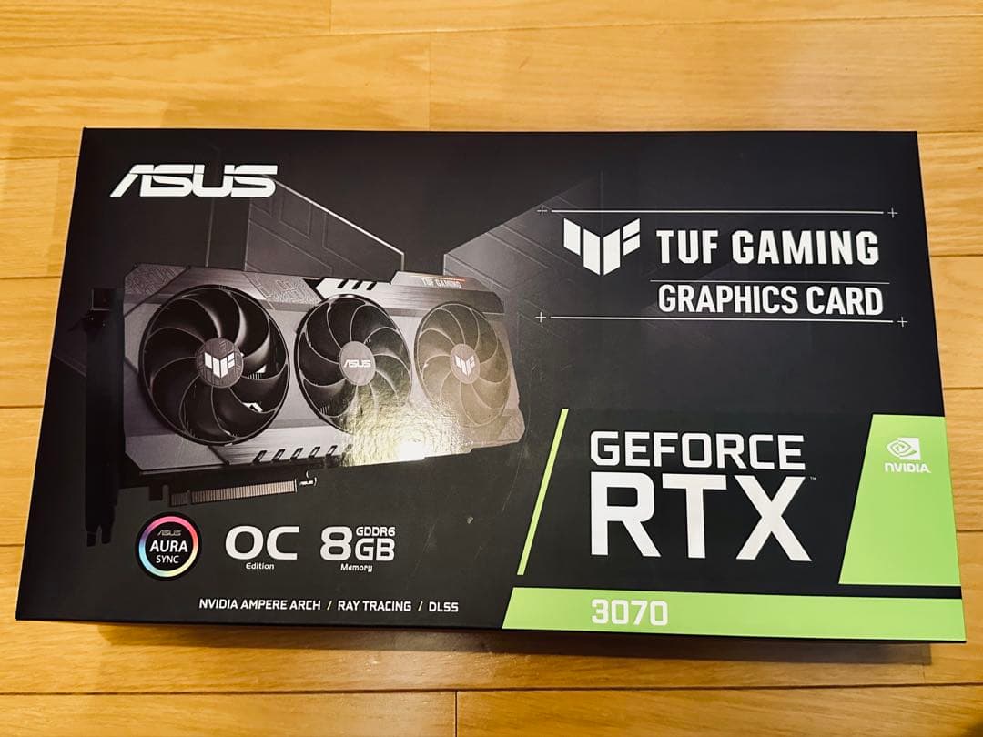 グラフィックボード・グラボ・ビデオカード ASUS TUF-RTX3070-O8G-GAMING