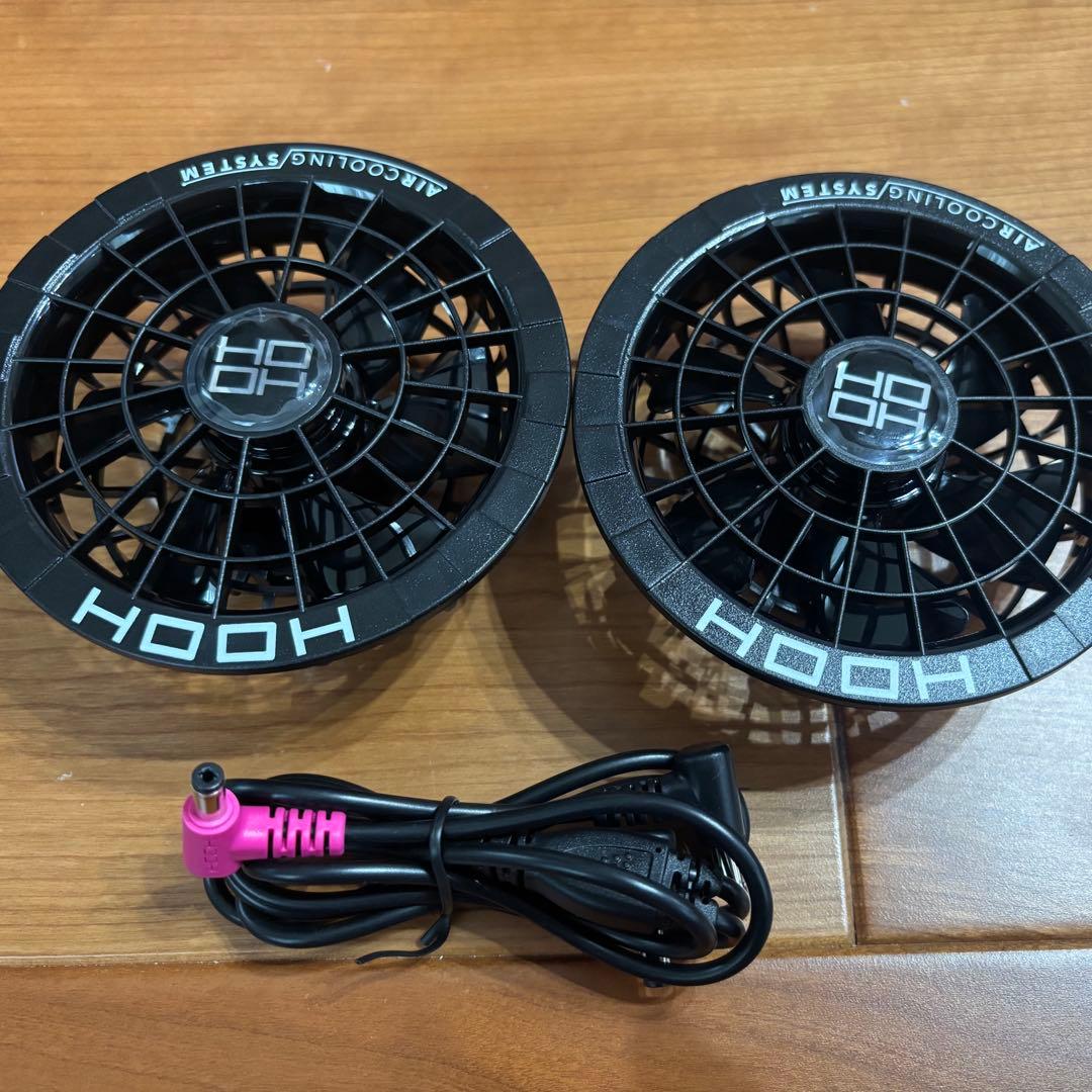 新品未使用 HOOH 28V V2801バッテリーV2802ファンケーブルセット
