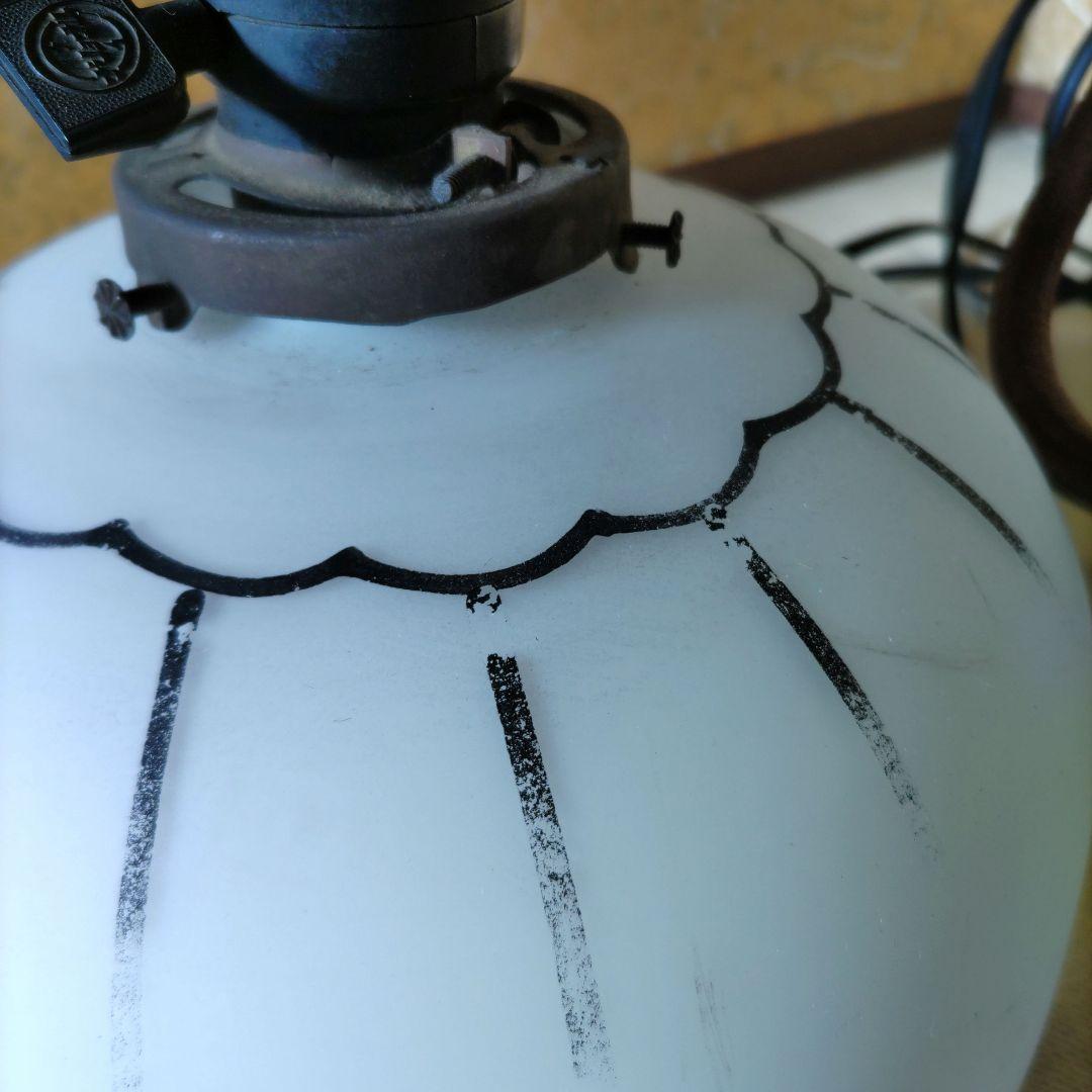 レトロ　電笠　器具付　D611