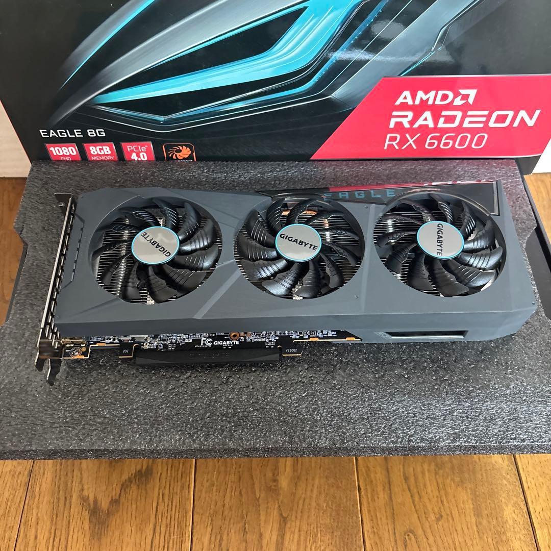 GIGABYTE グラフィックボード RADEON RX6600 EAGLE