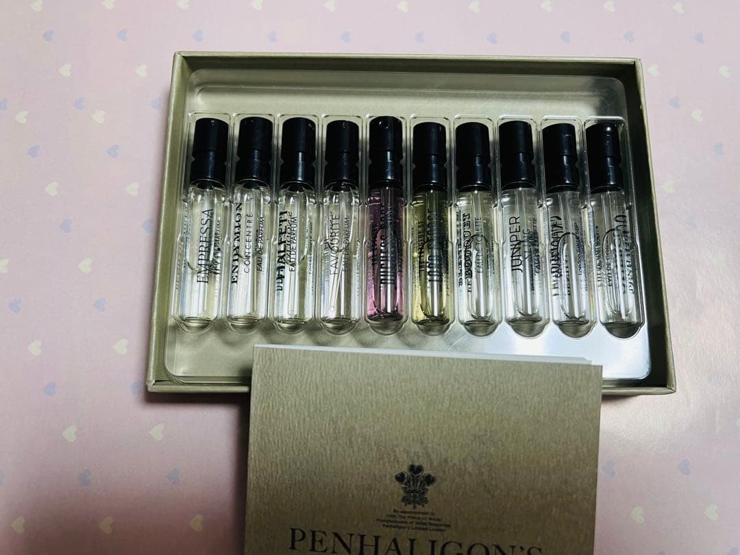 英国王室御用のペンハリガScentLibrary香水セット機内限10月購入値下げ