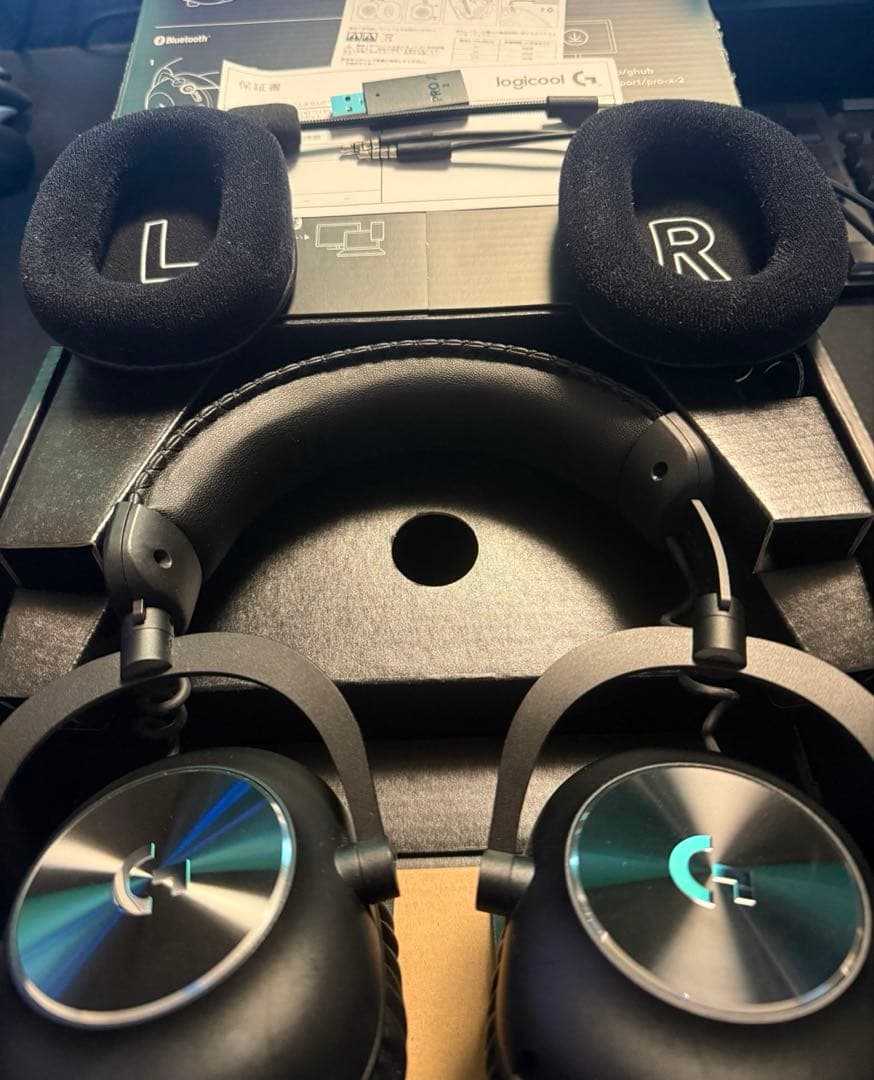 LOGICOOL PRO X2 LIGHTSPEED ゲーミング　ヘッドセット