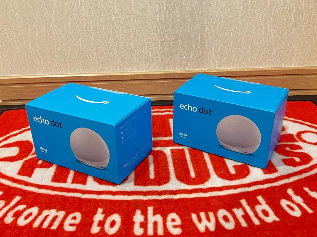 スマートスピーカー echo dot 第4世代 2個セット