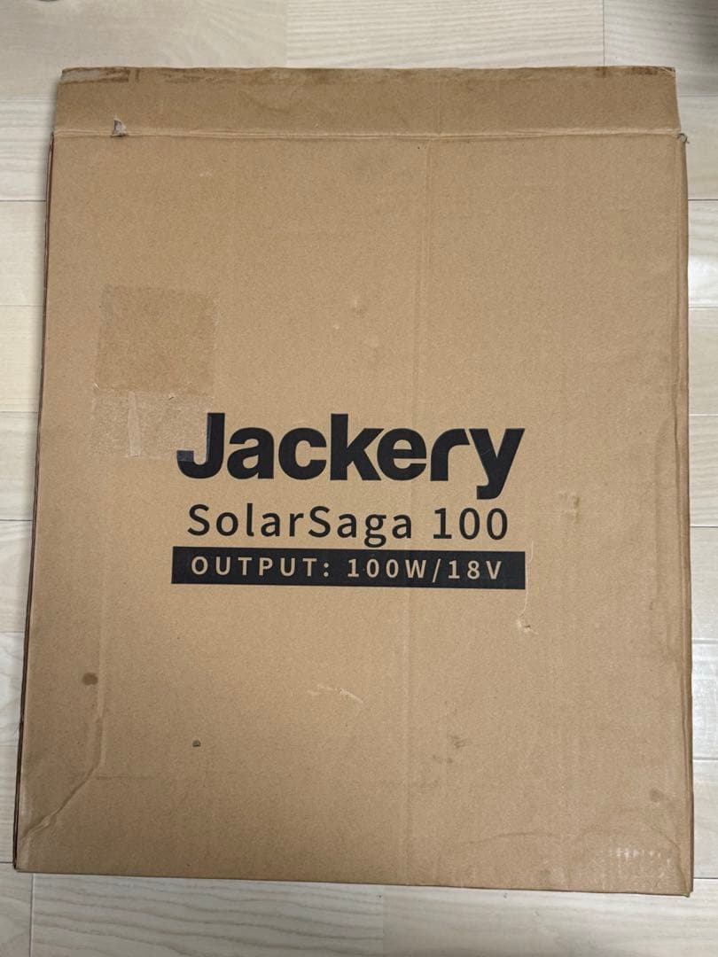 ソーラーパネル　Jackery 100 100W 定価34,800円