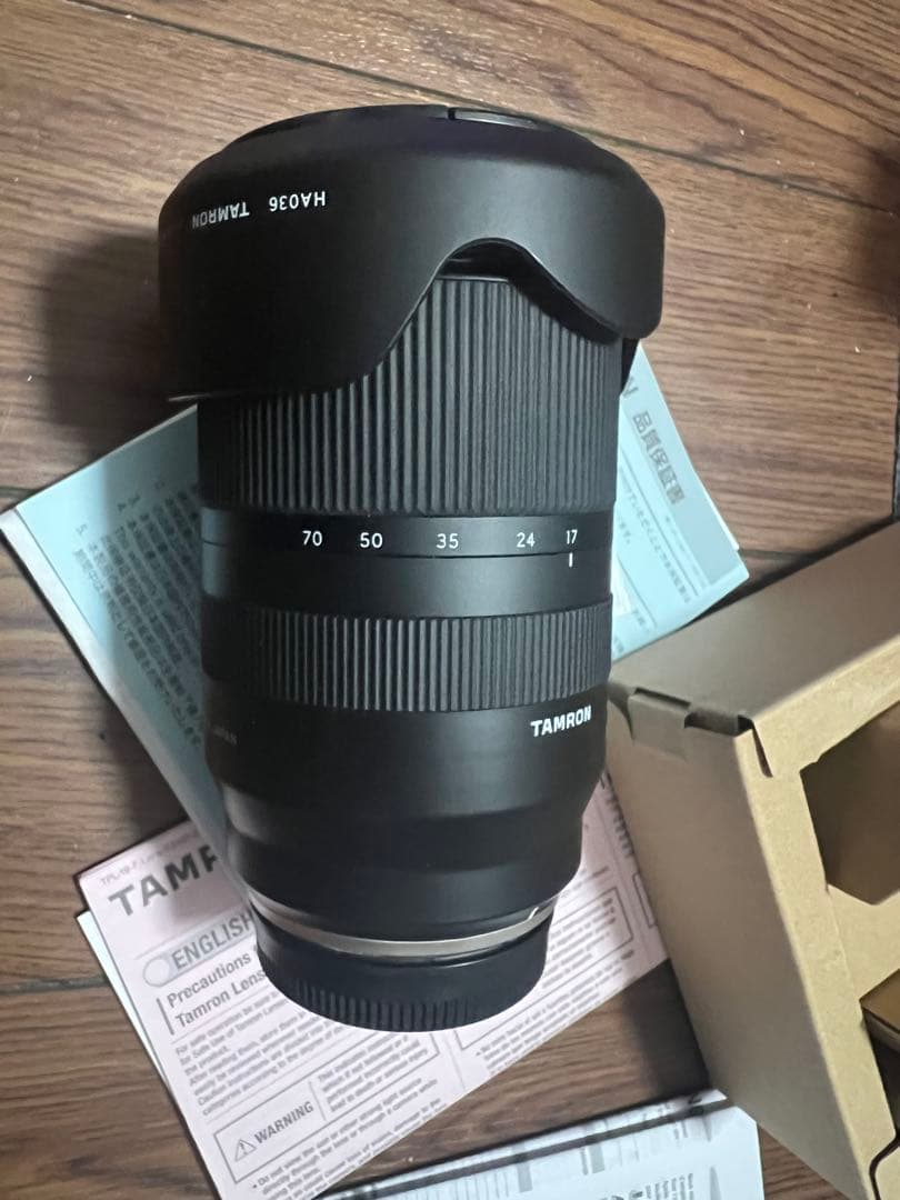 TAMRON レンズ(ズーム) 本体　富士xマウント　17-70