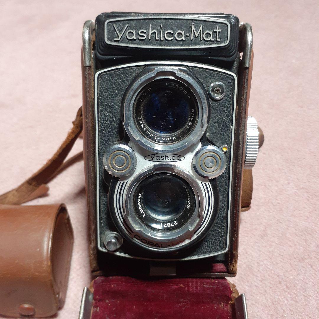 Yashica-Mat 二眼レフカメラ ブラウン　 ジャンク扱い
