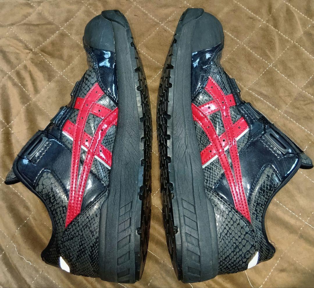 ASICS 安全靴 BOA ブラック/レッド 27