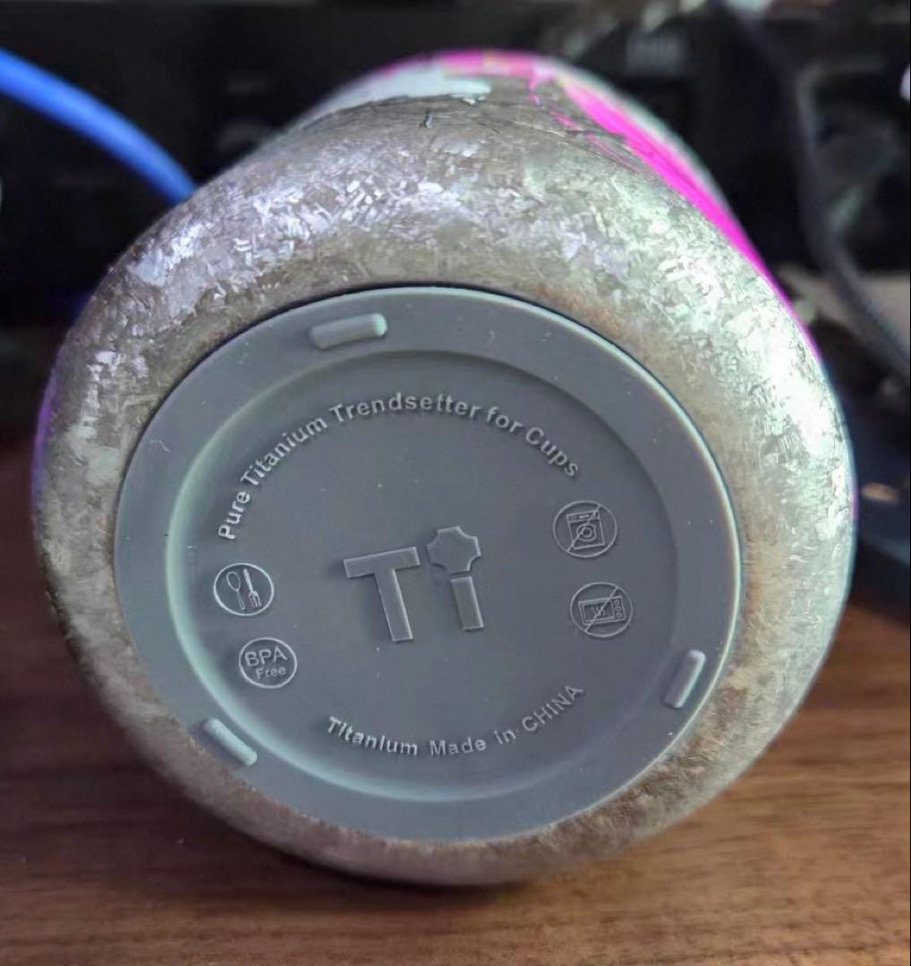 【新品】水月雨珈琲moondrop チタン水筒 数量限定品日本未発売　おまけ付き