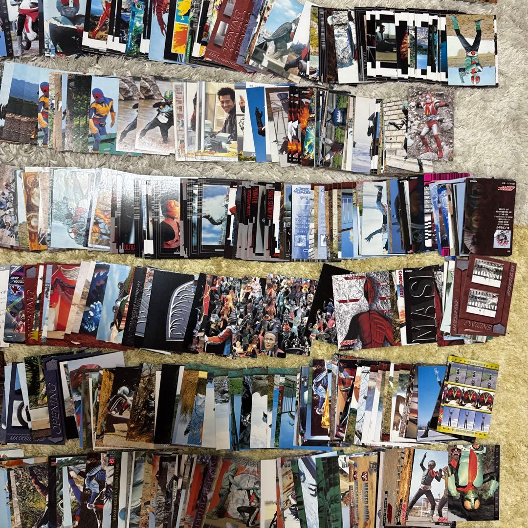 仮面ライダー　カード　大量　まとめ売り【6268