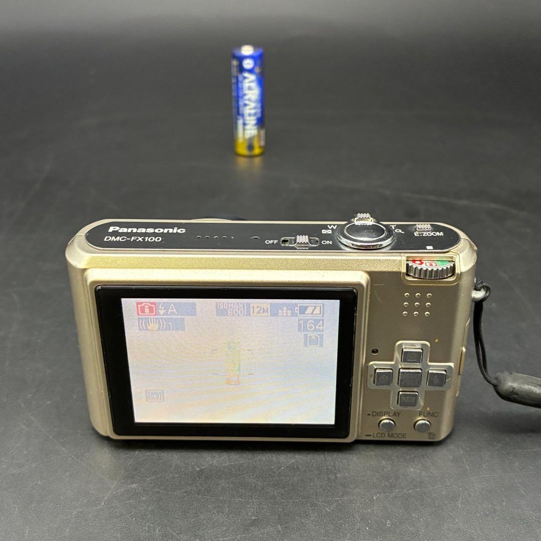 【動作OK】Panasonic LUMIX DMC-FX100 充電器付き