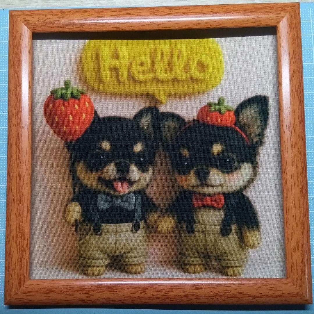 ╰(*´︶`*)╯様確認用★額縁ファブリックパネル(Handmade)