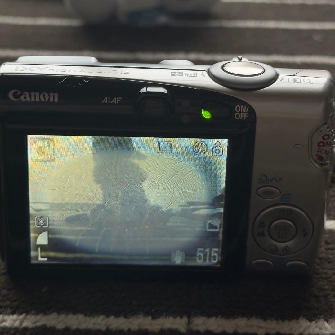 美品 Canon IXY digital 800IS シルバー デジカメ